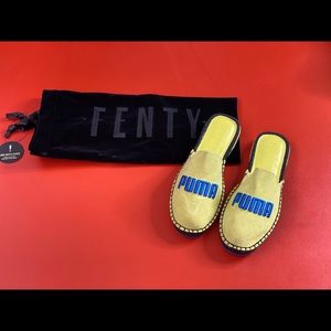 NWT Fenty Puma (RIHANNA) Espadrille Slides